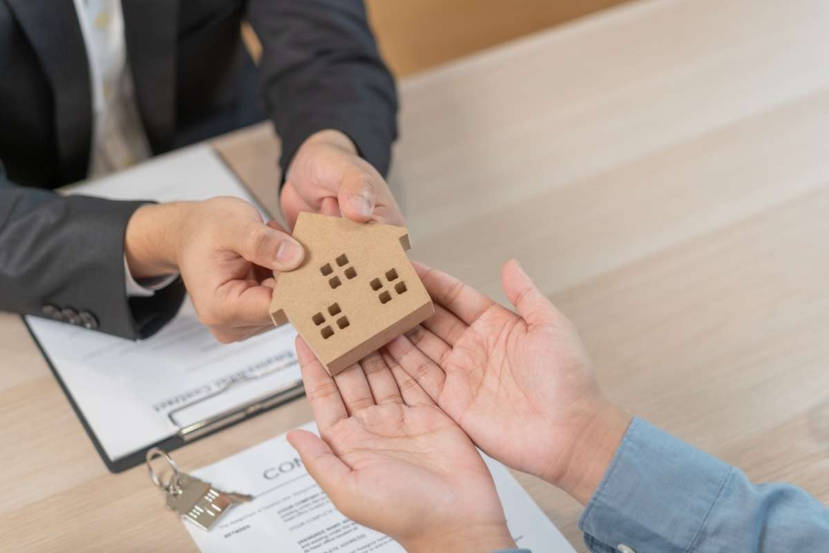 Asian young man client, tenant buy home, apartment