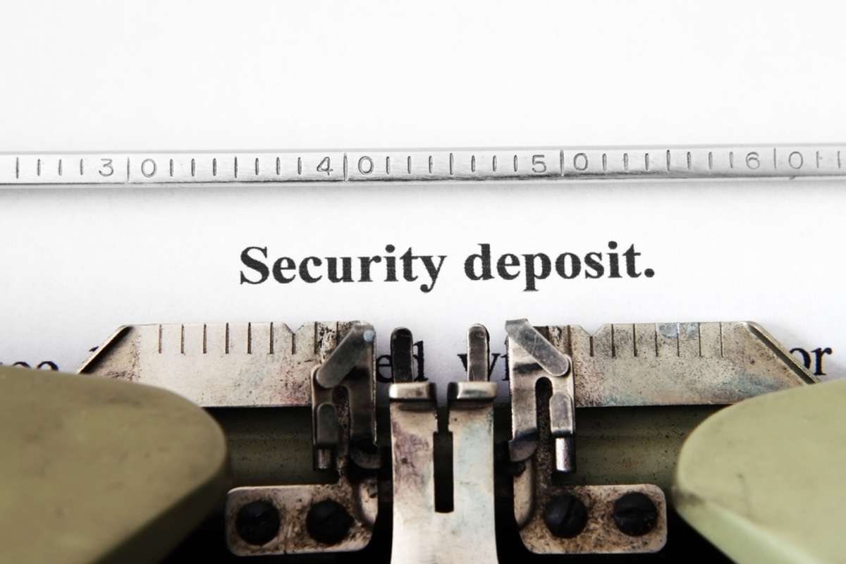 Security deposit