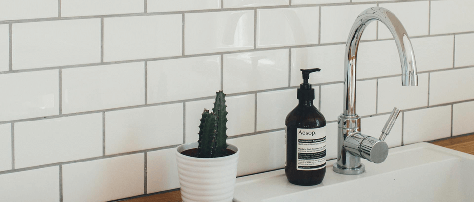 rental property improvements backsplash